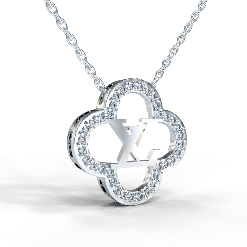 Shamrock LV Necklace