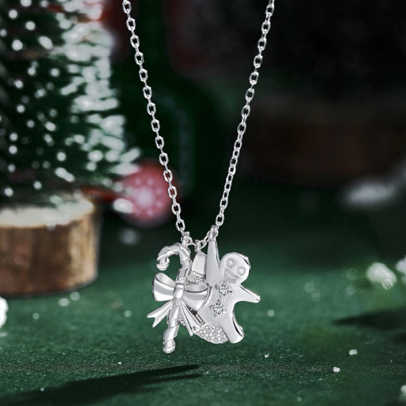 Whimsical Gingerbread Necklace

