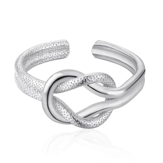 Silver Knot Ring