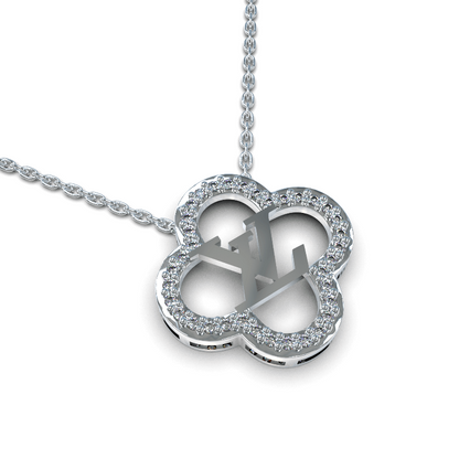 Whimsical Clover LV Necklace