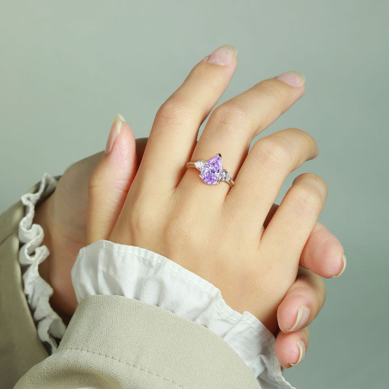 pear shaped wedding ring