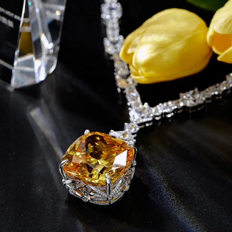 Classic Chic Square Pendant
