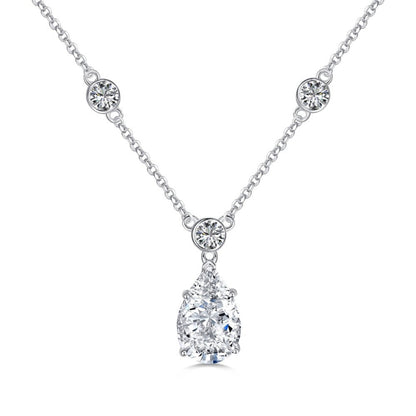 Modern Teardrop Y-Drop Necklace

