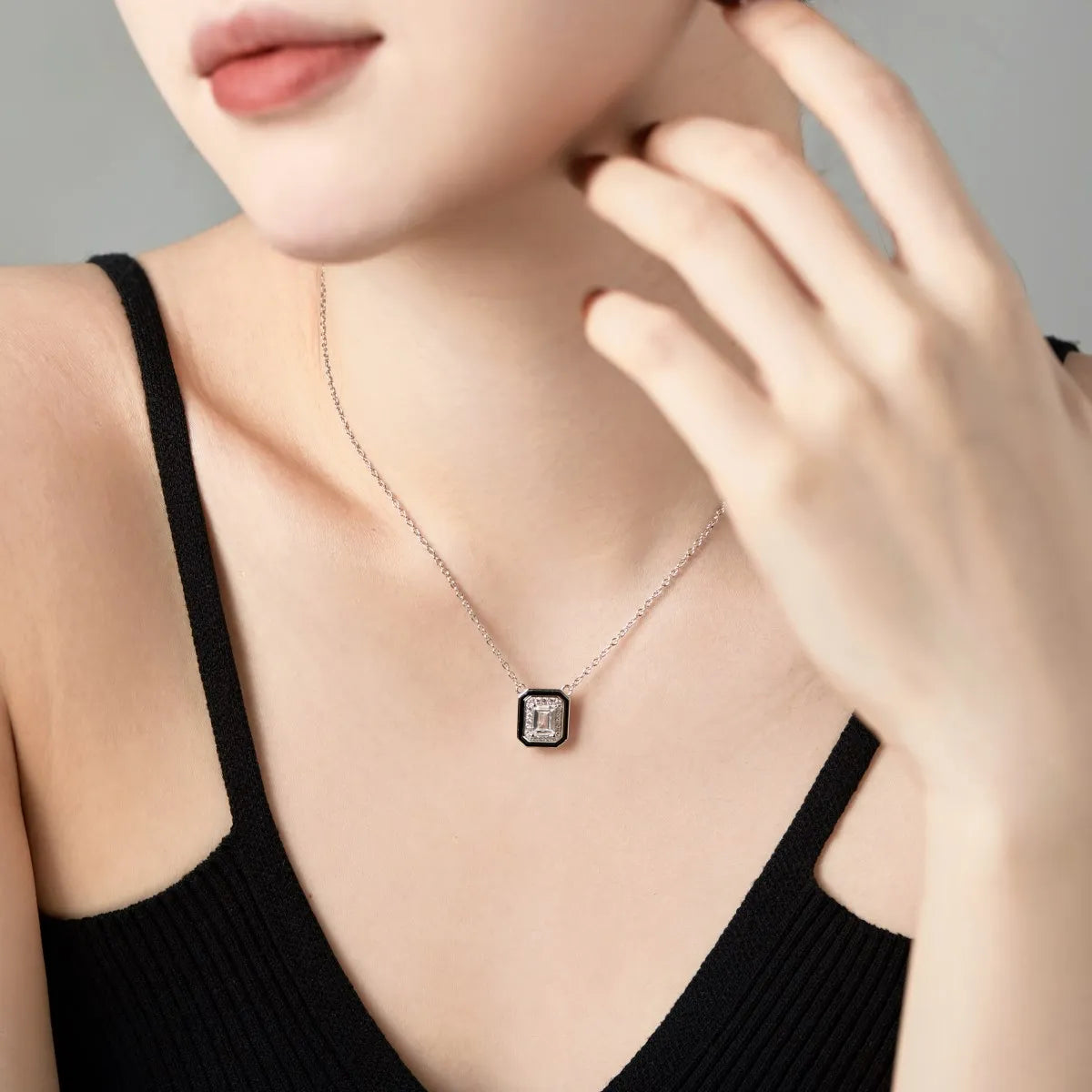 Luxurious Square Jewelry Set