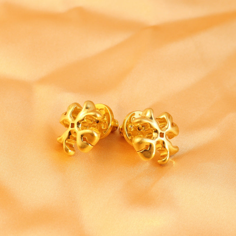 Tory Burch Anagram Post Earrings

