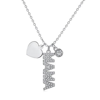 Sterling Silver "Mama" Dainty Necklace

