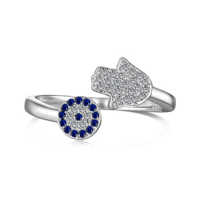 Repeating Evil Eye Ring