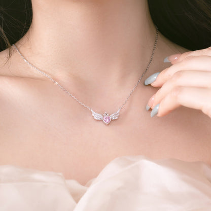 Minimalist Angel Wing Pendant