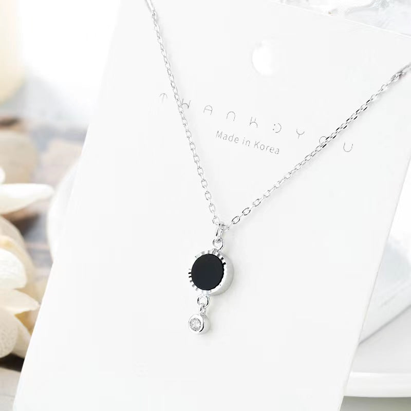 diamond drop necklace