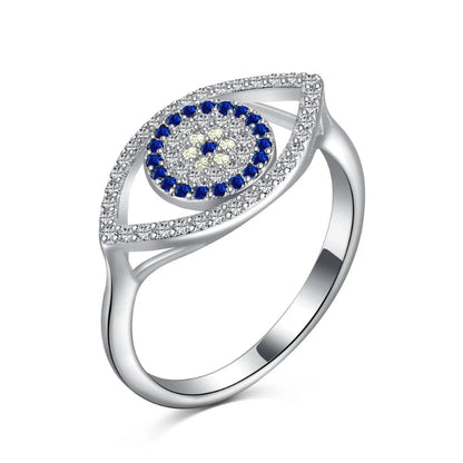 Sparkling Nazar Eye Delicate Band

