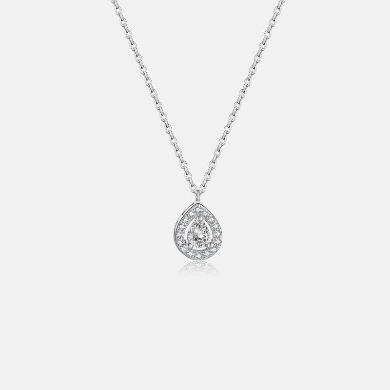 Luxury Square Halo Necklace

