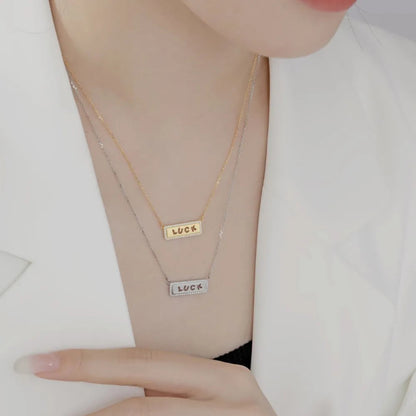 Modern Pearl Zirconia Necklaces