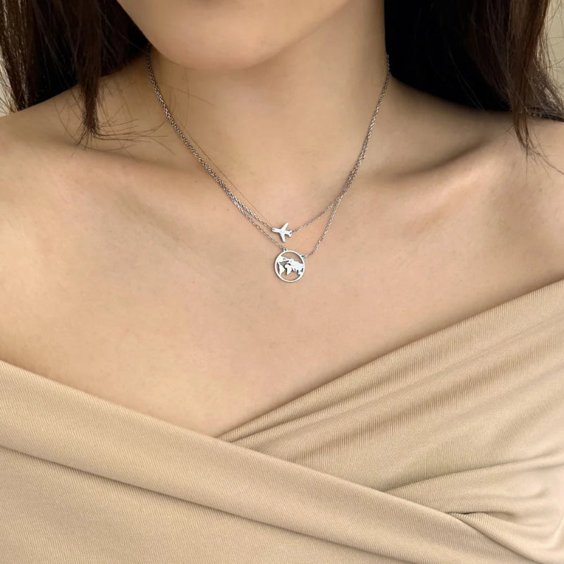 Global Adventure Double Necklace

