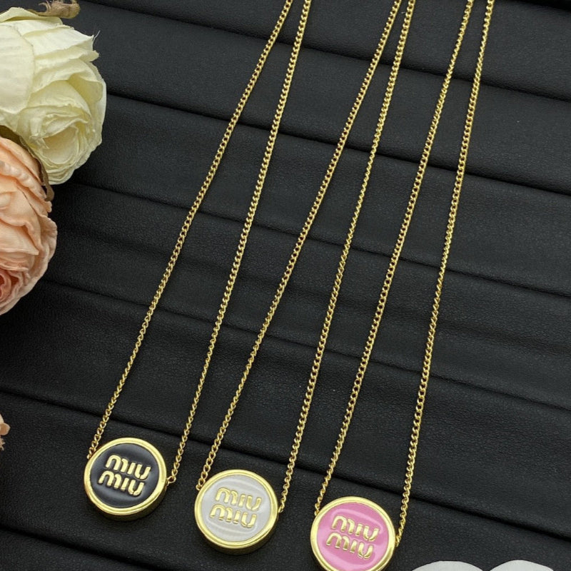 Miu Miu Designer Gold-Tone Necklace Collection

