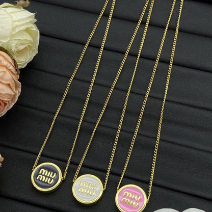 Miu Miu Designer Gold-Tone Necklace Collection

