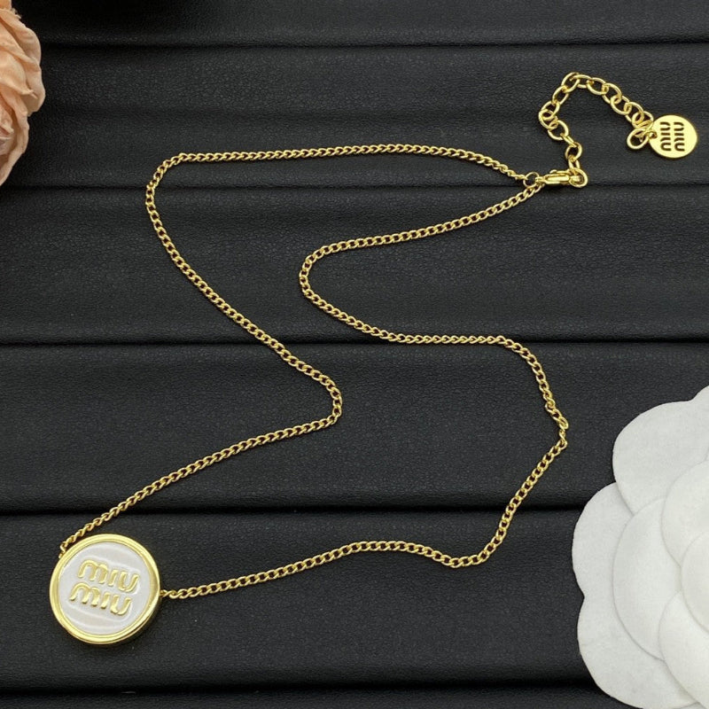 Miu Miu Necklaces with Adjustable Chains


