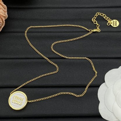 Miu Miu Necklaces with Adjustable Chains

