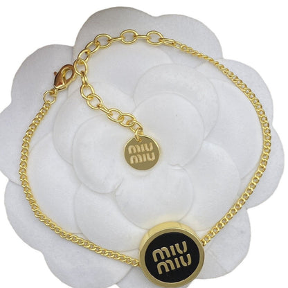 Authentic Miu Miu Enamel Disc Bracelets

