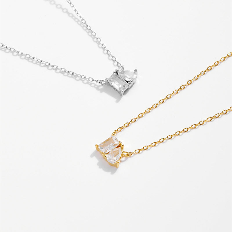 Asymmetrical Sparkle Pendant

