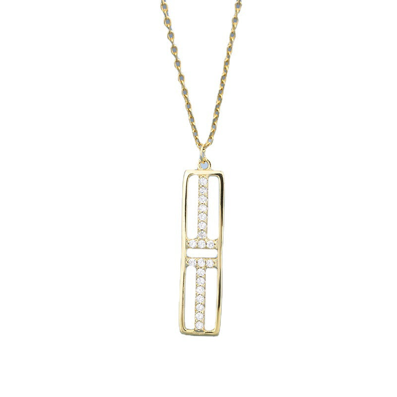 Elegant Rectangular Pendant
