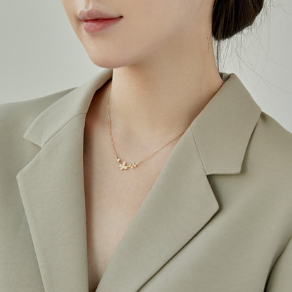 Timeless Butterfly Nature Necklace

