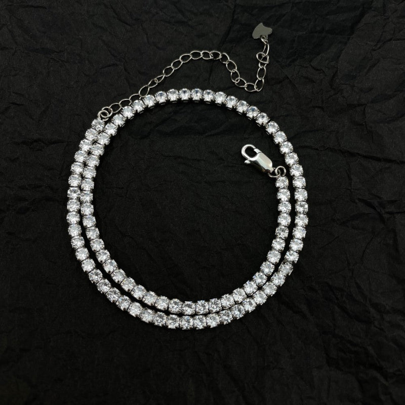 Eye-Catching Full Diamond Necklace

