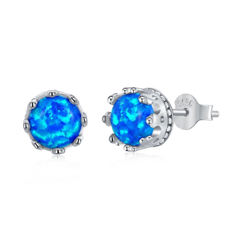 Delicate Starburst Opal Earrings

