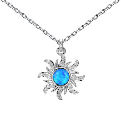 Modern Sunburst Necklace

