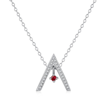 Elegant Triangle Diamond Necklace