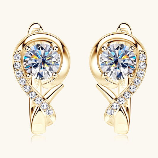 CZ Hoop Earrings 