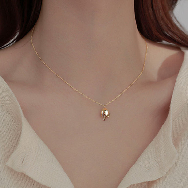 Sleek Petal Crystal Drop

