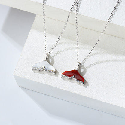 Shimmering Mermaid Tail Necklace

