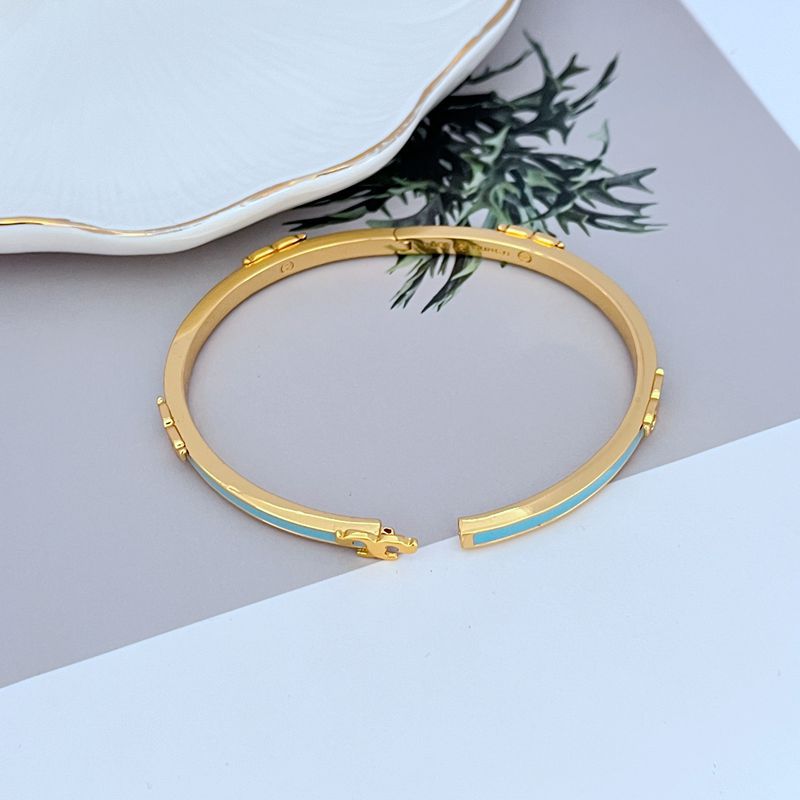 Tory Burch Enamel T Bracelet