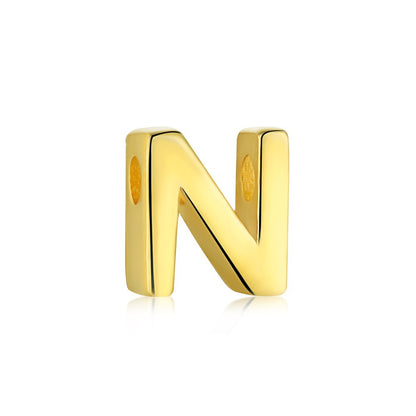 n alphabet pendant