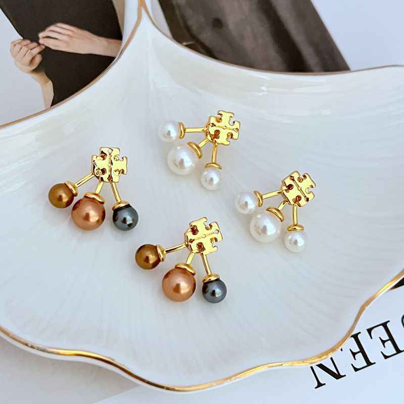欧美时尚轻奢气质甜美优雅镶嵌珍珠可拆卸小众女款精美耳钉