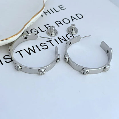 Tory Burch Signature Metal Earrings - JIMMY JEWELRY 01