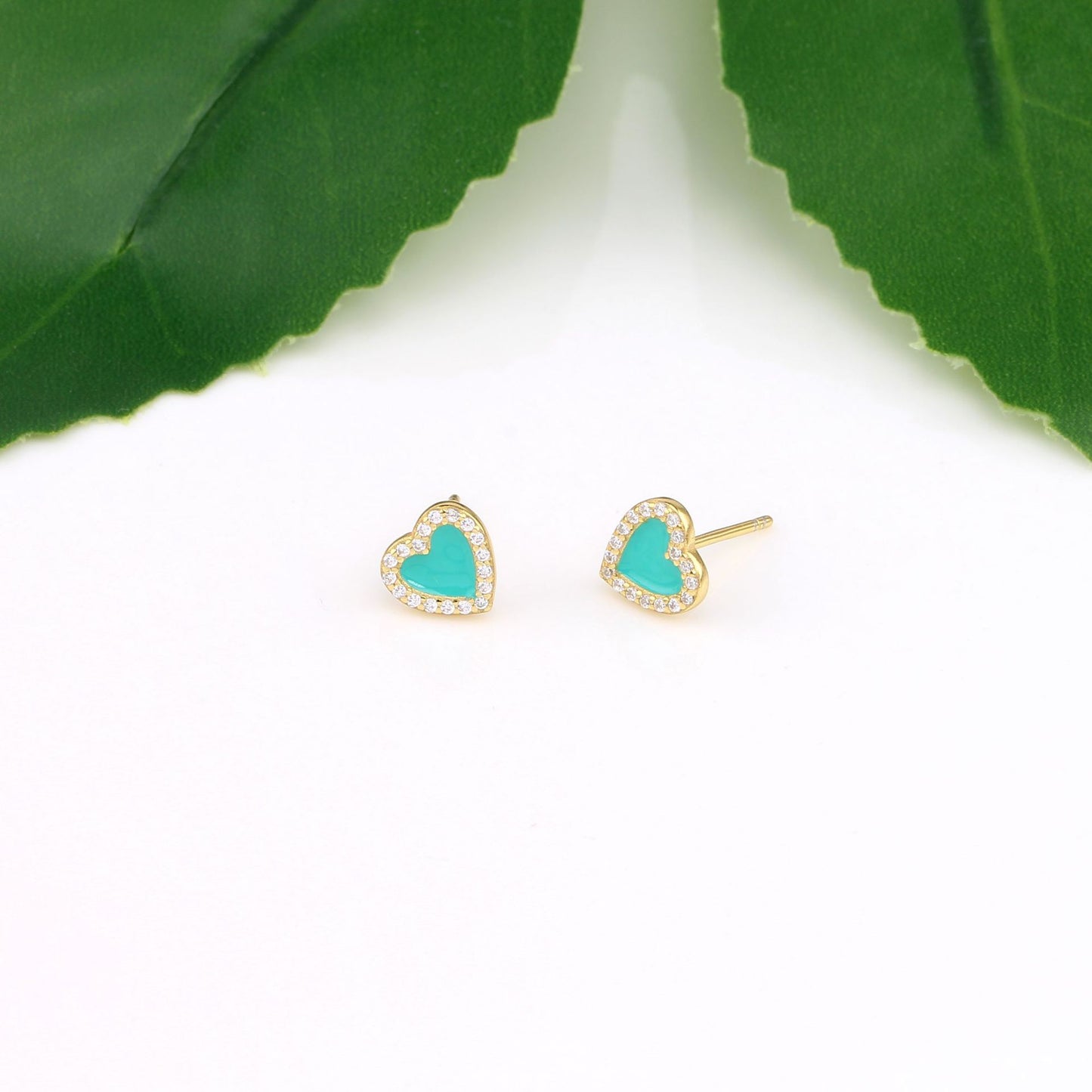 Oil Drop Love Earrings