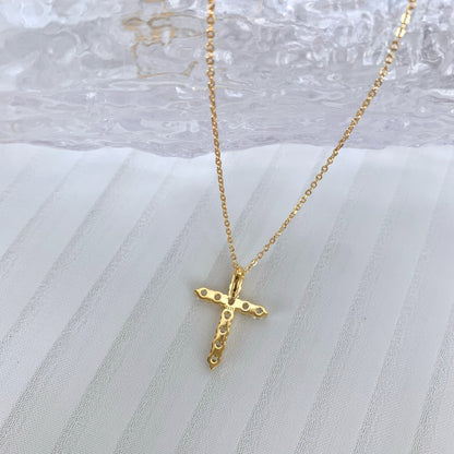 Personalized Women Pendant Cross Necklace