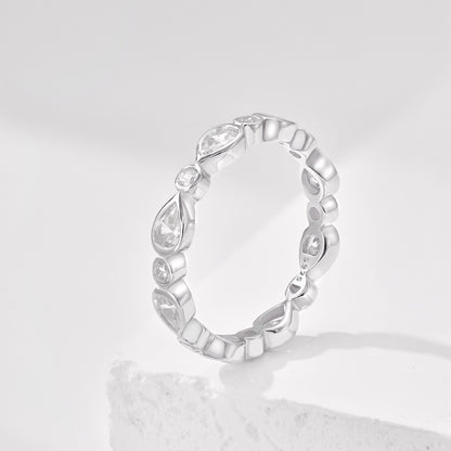 sterling silver band ring