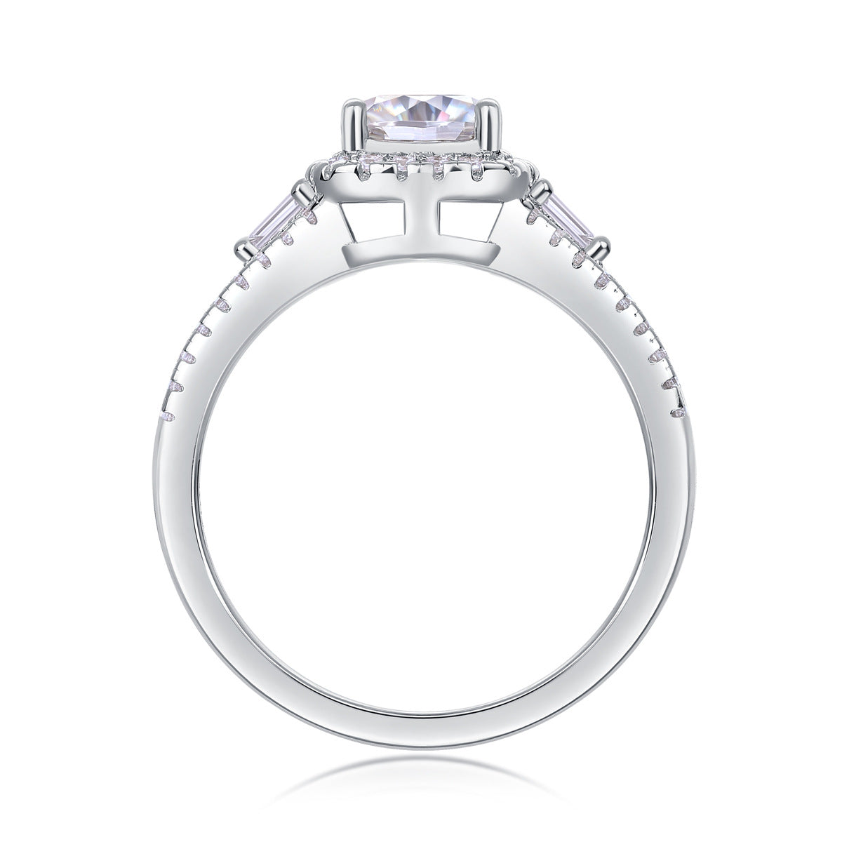 best cut for moissanite