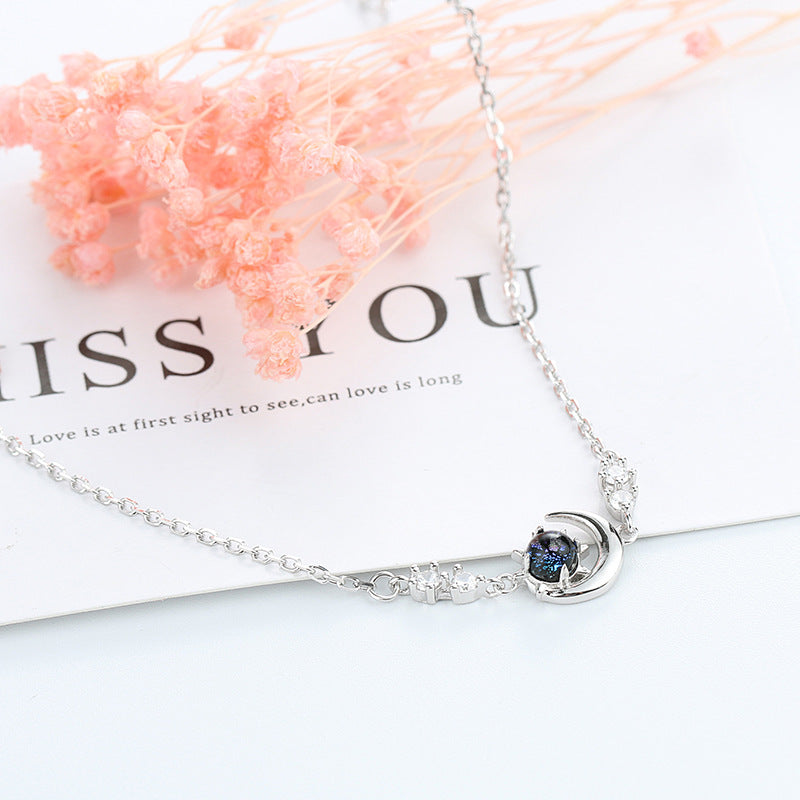 Celestial Moon & Star Charm Bracelet