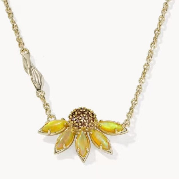 Kendra Scott Sunflower Petal Necklace | JIMMY JEWELRY