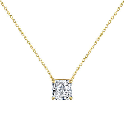 Square Cubic Zirconia Pendant