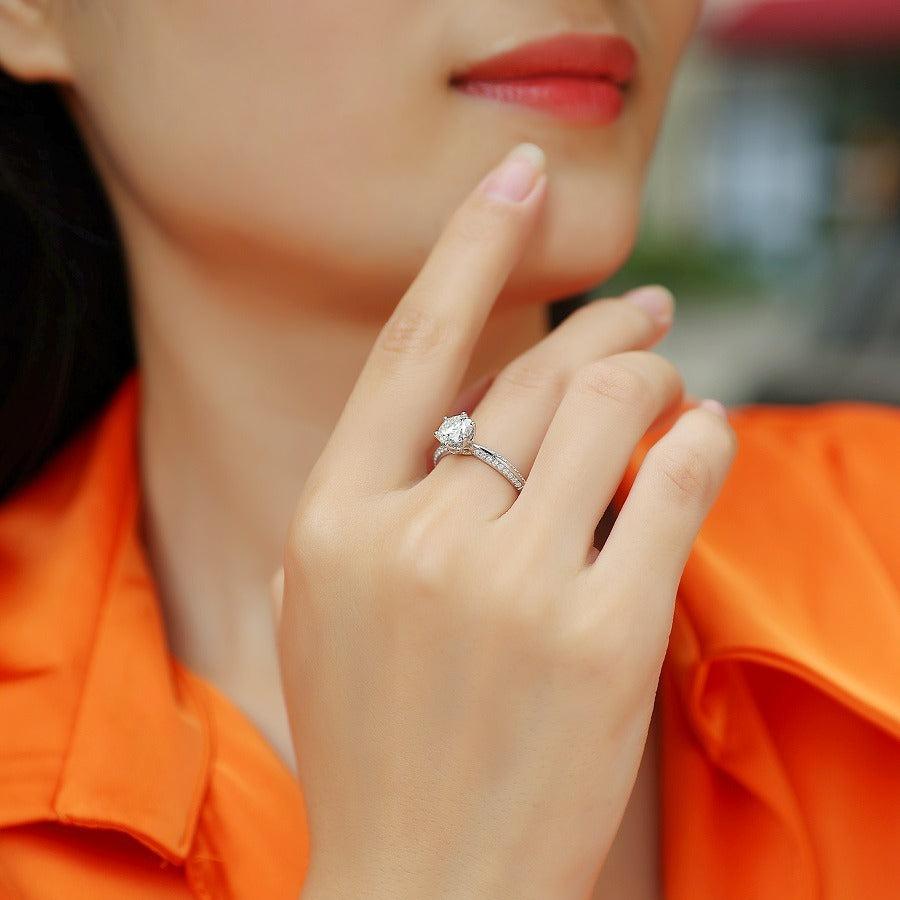 affordable vintage engagement rings