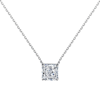 Square Cubic Zirconia Pendant