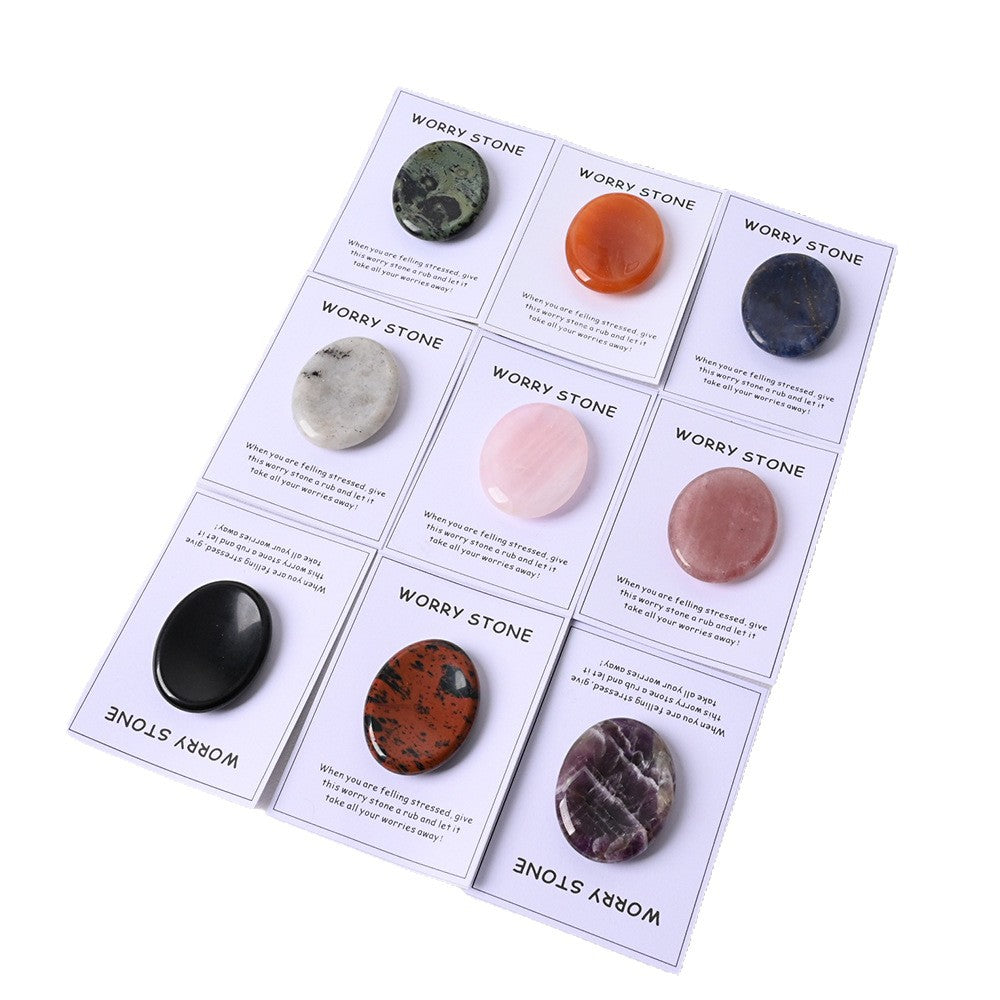 Worry Stones – Pocket Crystals for Calm & Self-Care
