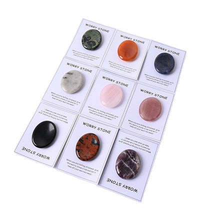 Worry Stones – Pocket Crystals for Calm & Self-Care