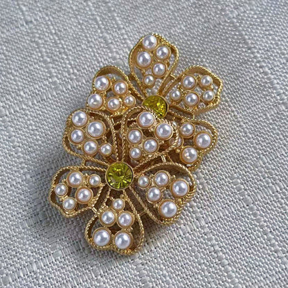 Oscar de la Renta Women's Full-Pavé Openwork Floral Stud Earrings