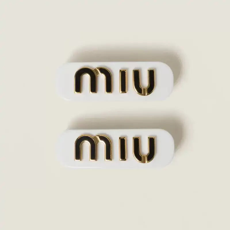 Miu Miu hair clips hair accessories