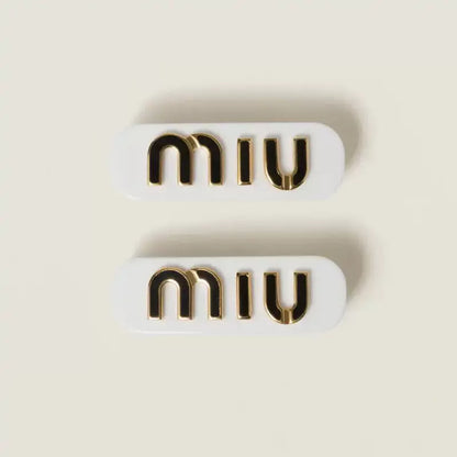 Miu Miu hair clips hair accessories